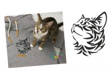 Stickdatei - Katze Tiger